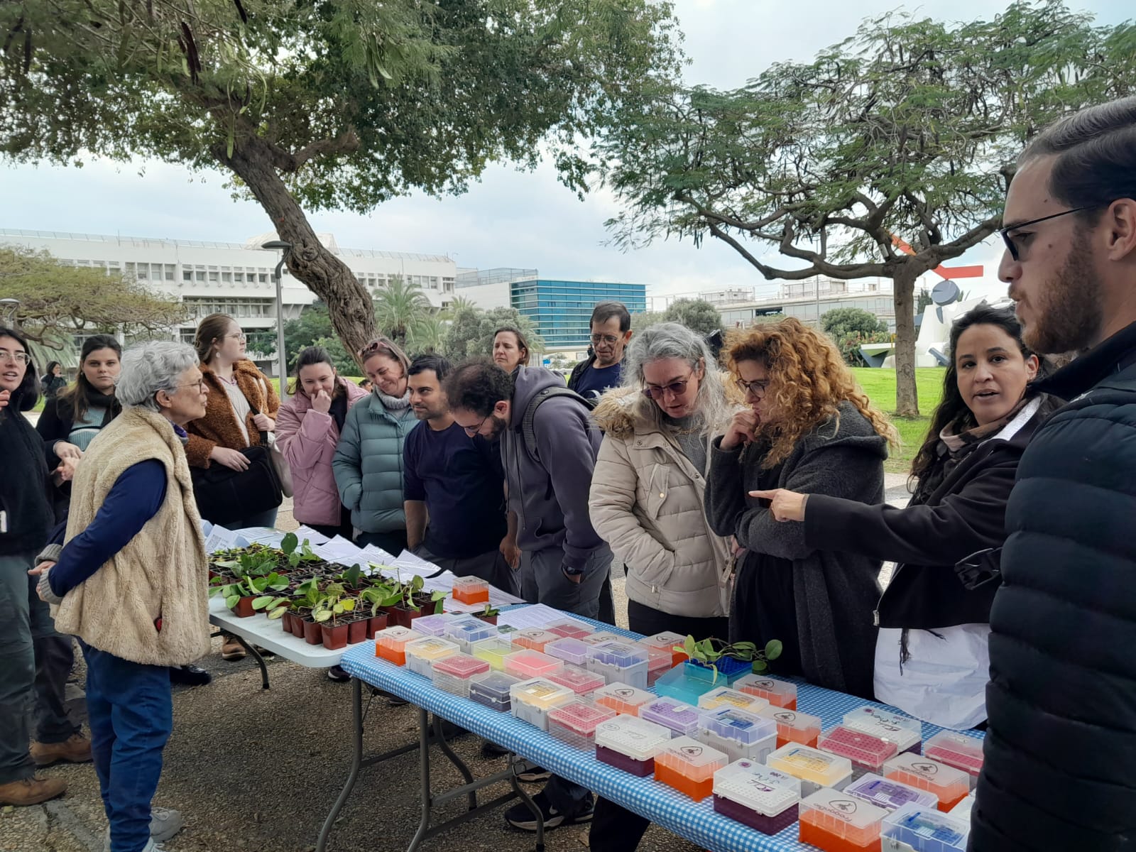 פעילות ט"ו בשבט בקמפוס